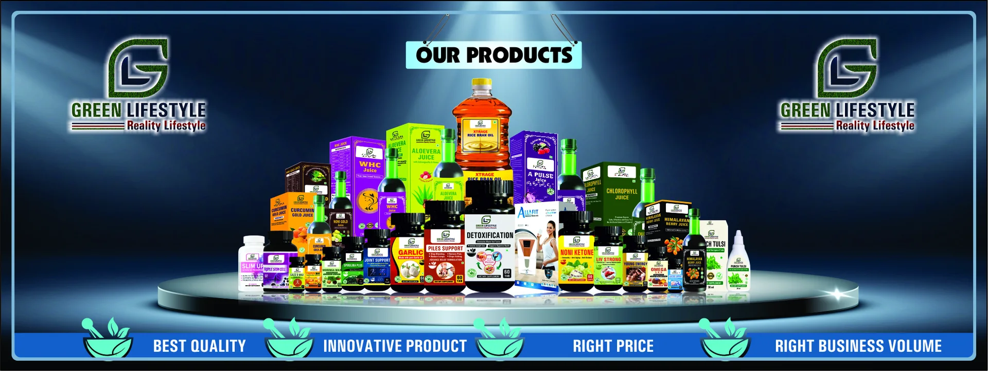 Green Lifestyle product range