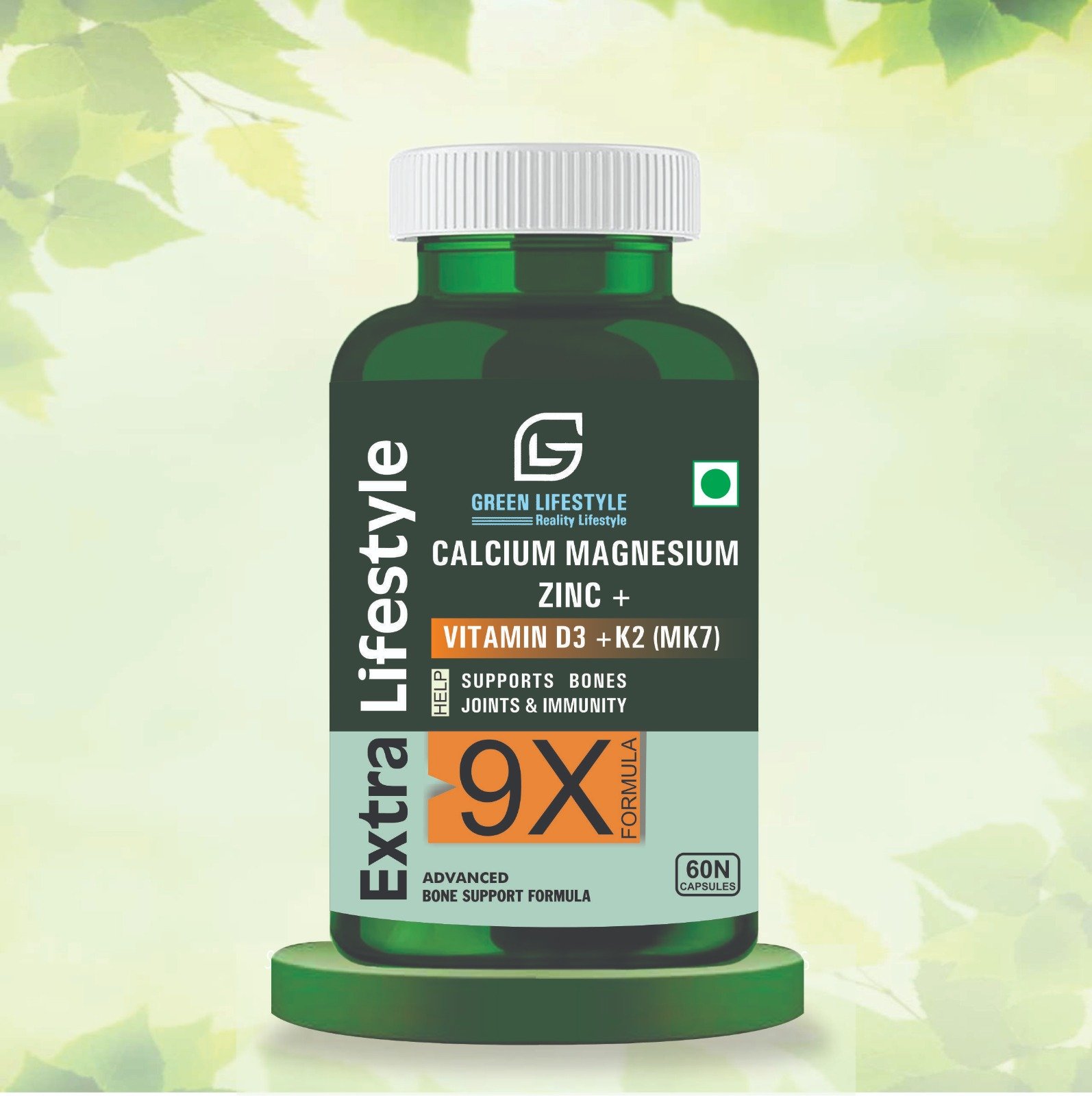CALCIUM MAGNESIUM ZINC + 9X - 60N