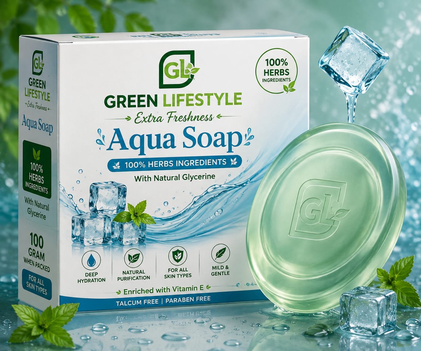AQUA SOAP - 100 GM