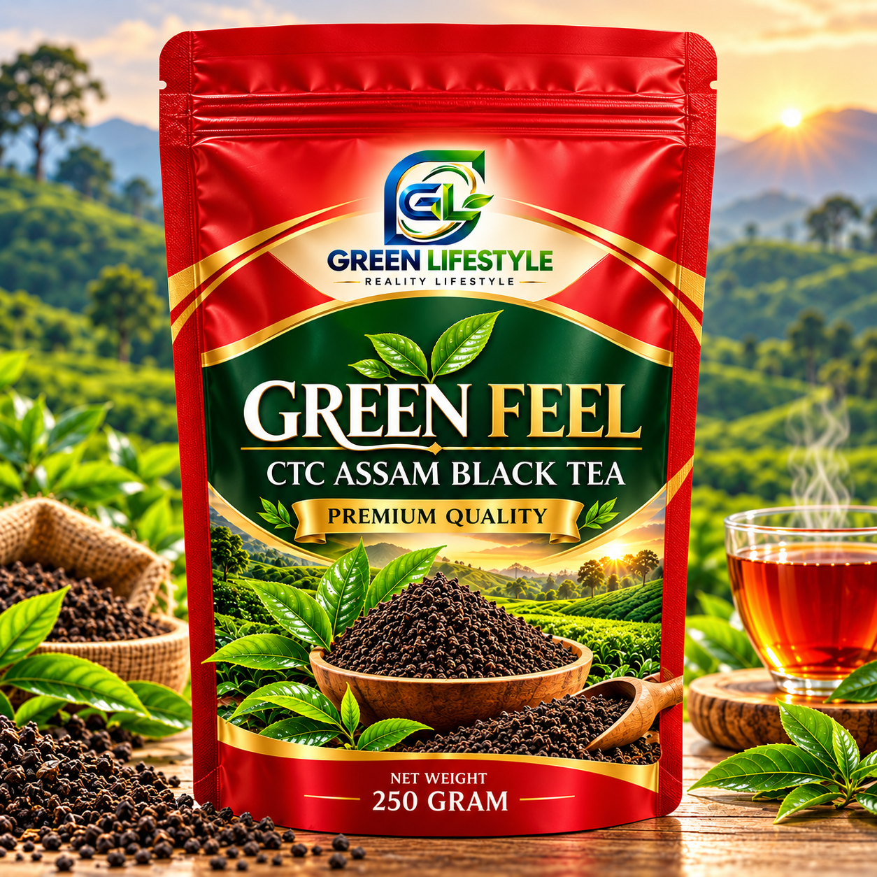 CTC ASSAM TEA - 250 GRAM