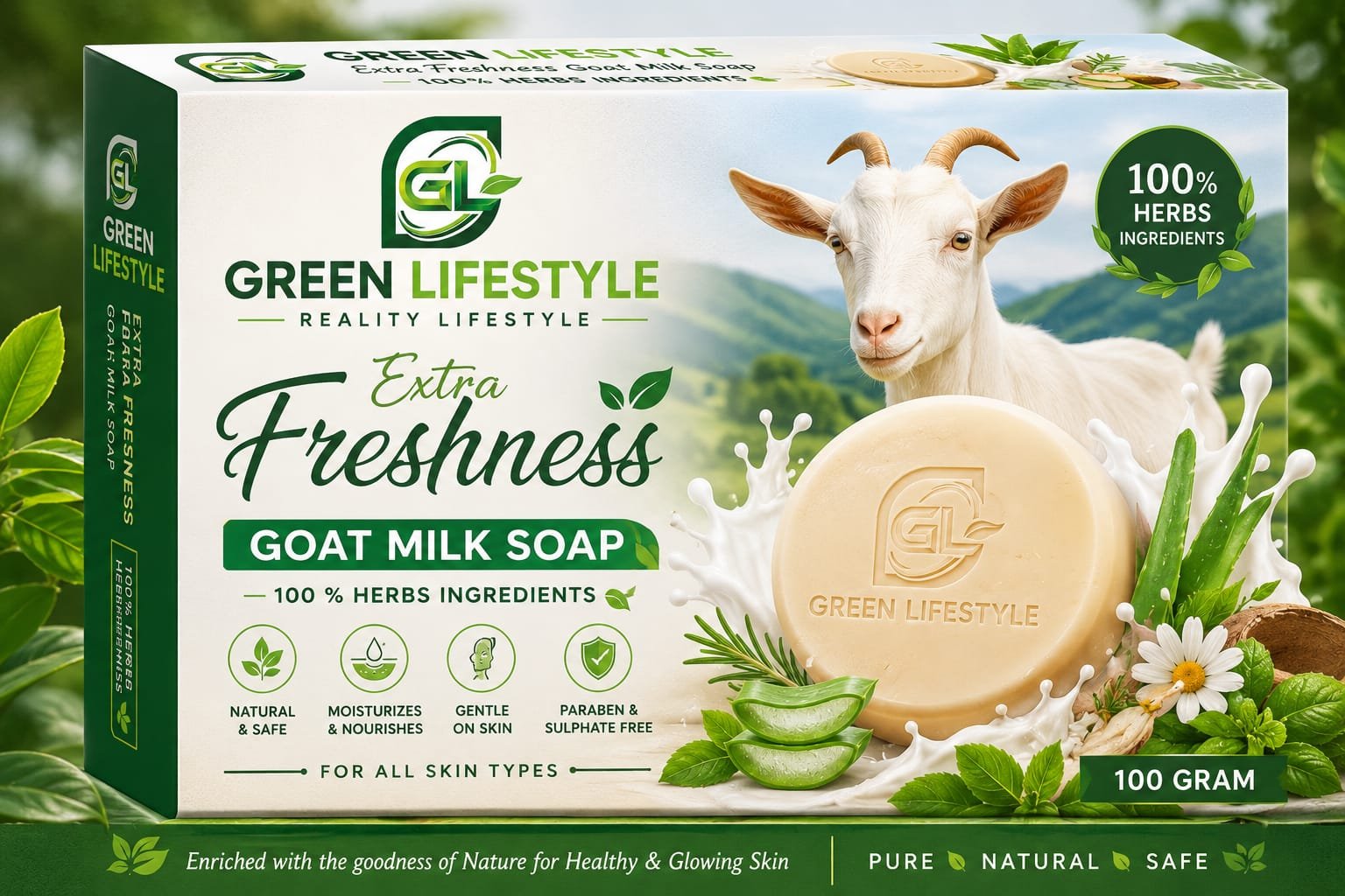 GOAT MILK SOAP - 100 GM